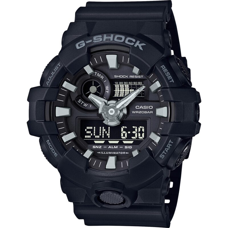 Casio G-shock Oversized Full Black (GA-700-1BER) Men's Watch_main