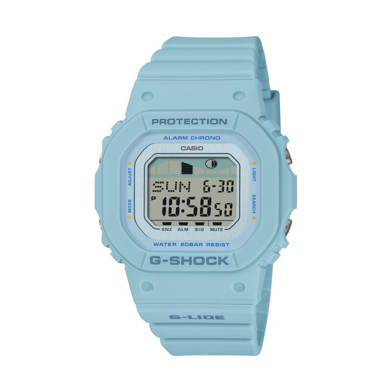 Casio G-shock G-lide Mid-blue - Surf Tide Graphs (GLX-S5600-2ER) Men's Watch_main