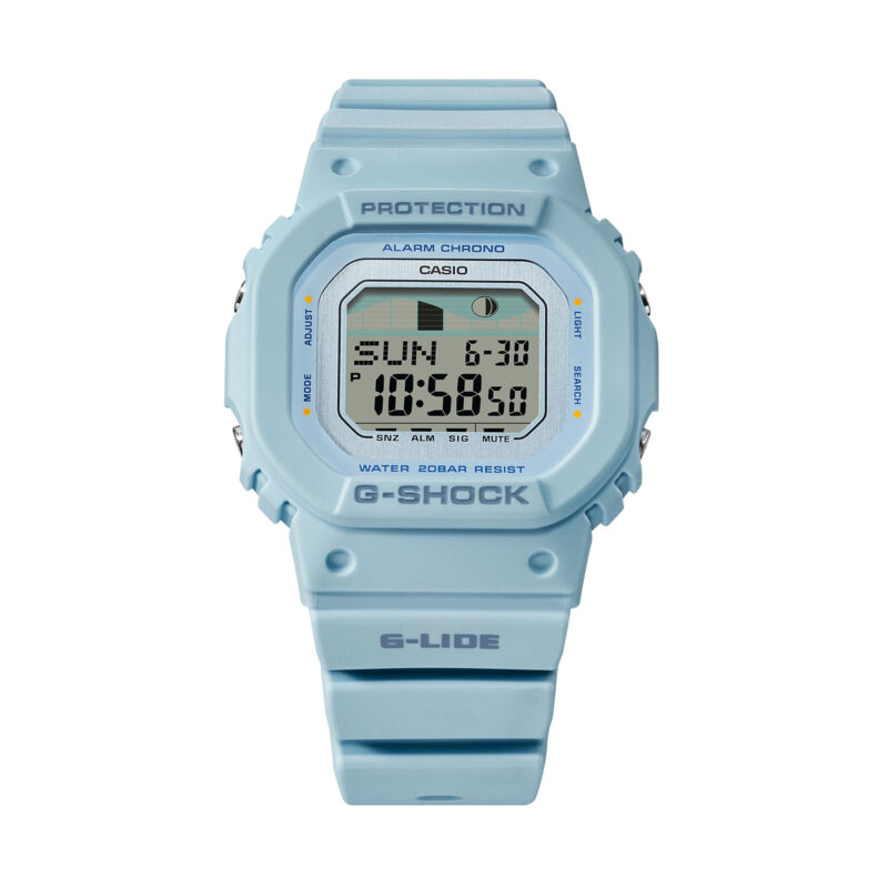 Casio G-shock G-lide Mid-blue - Surf Tide Graphs (GLX-S5600-2ER) Men's Watch_1