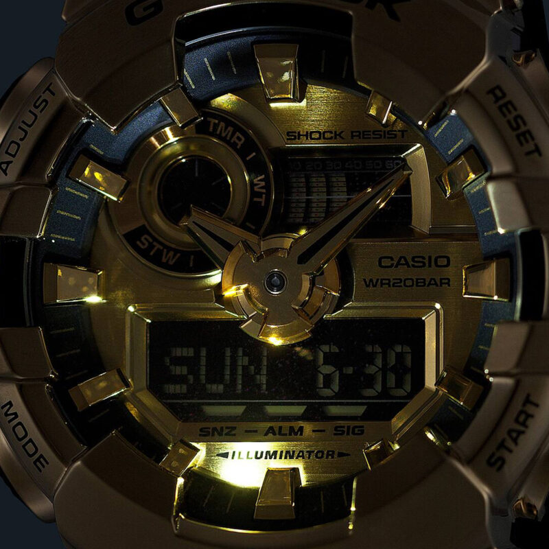 Casio G-shock G-steel Bold Gold (GM-700G-9AER) Men's Watch_2