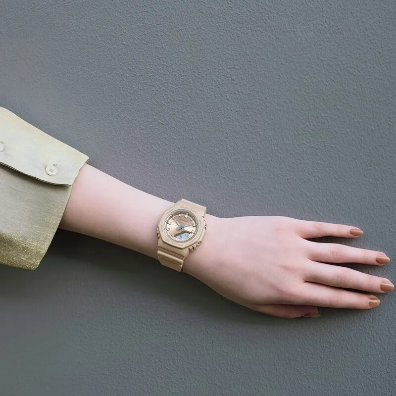 Casio G-shock Oak Silky Texture Serie - Sand (GMA-P2100ST-9AER) Women's Watch_1