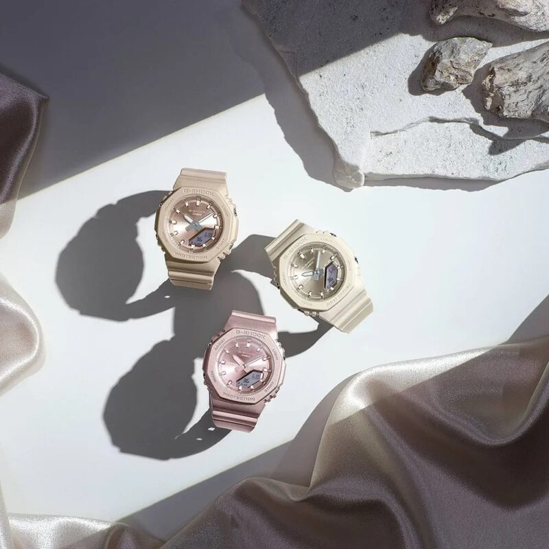 Casio G-shock Oak Silky Texture Serie - Sand (GMA-P2100ST-9AER) Women's Watch_2