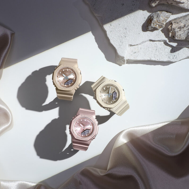 Casio G-shock Oak Silky Texture Serie - Sand (GMA-P2100ST-9AER) Women's Watch_4
