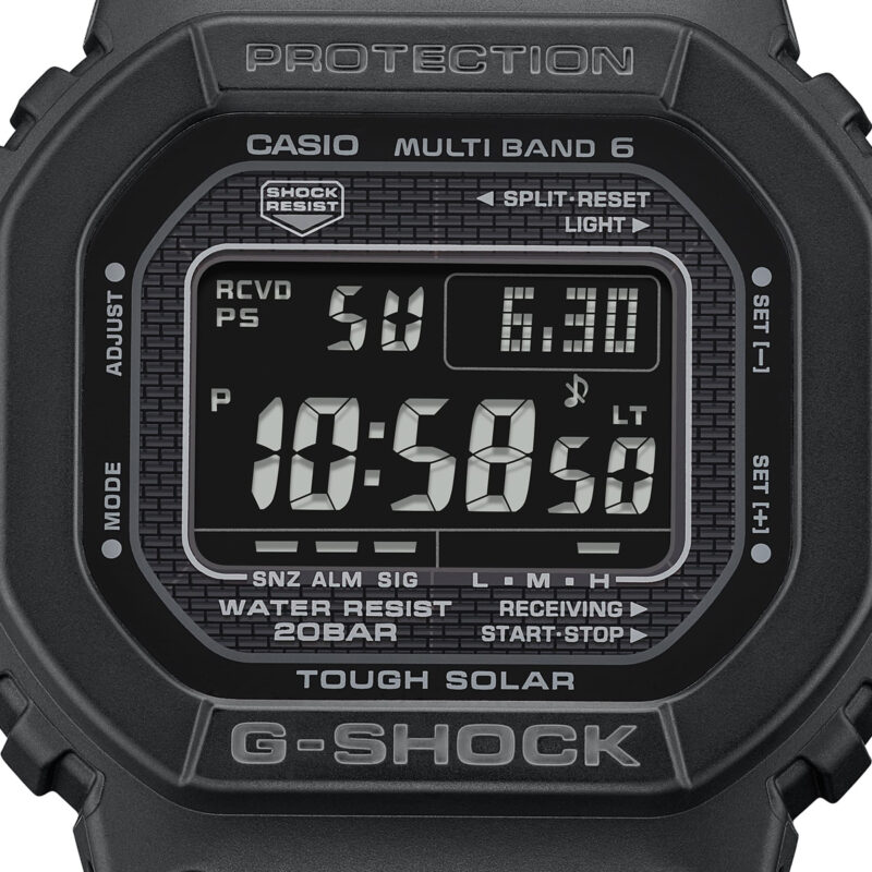 Casio G-shock The New Origin Multiband 6 - Tough Solar - Full Black (GW-5000HS-1ER) Men's Watch_2