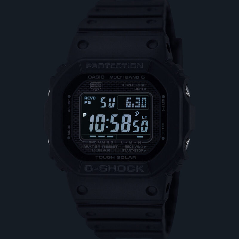 Casio G-shock The New Origin Multiband 6 - Tough Solar - Full Black (GW-5000HS-1ER) Men's Watch_4