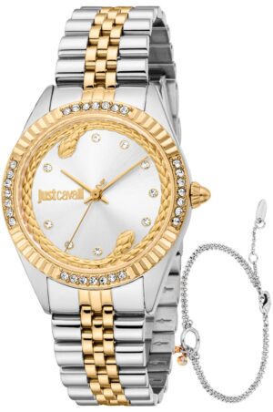Just Cavalli Animalier Special Pack + Bracelet (JC1L361M0075) Women's Watch