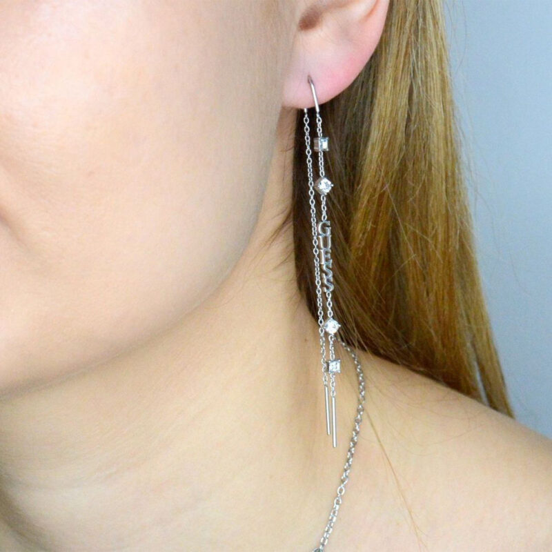 Guess Jewels Women's Earrings (JUBE03297JWRHT-U) - Image 2