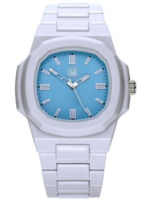Light Time Velvet Nautilus - Light Blue (L511-SIL-AZ) Men's Watch_main