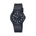 Casio Timeless Collection Pop - Bio Resin Strap - Black (LQ-24B-1BEF) Women's Watch_main