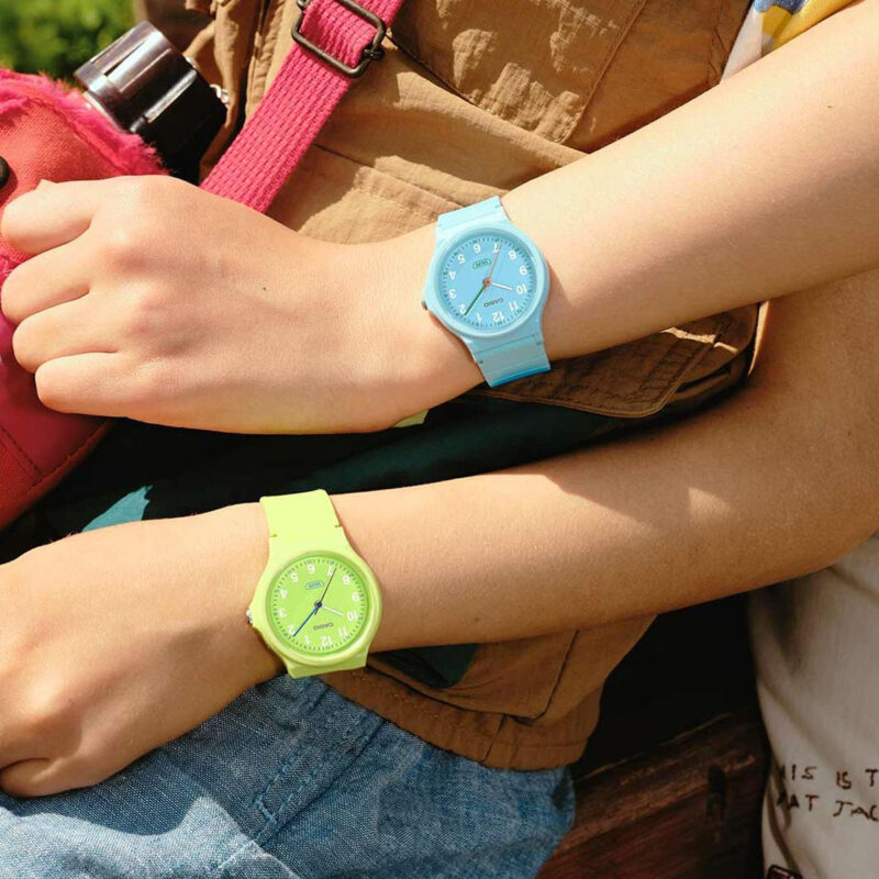 Casio Timeless Collection Pop - Bio Resin Strap - Light Blue (LQ-24B-2BEF) Women's Watch_3