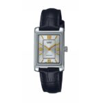 Casio Collection Tank. Leather - Argentee (LTP-1234PL-7A2EF) Women's Watch_main