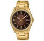 Casio Collection Date. Gold - Bronze (MTP-1302PGC-5AVEF) Men's Watch_main