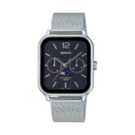 Casio Collection Moonphases - Black Mesh (MTP-M305M-1AVER) Men's Watch_main