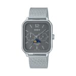 Casio Collection Moonphases - Grey Mesh (MTP-M305M-8AVER) Men's Watch_main