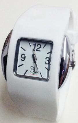 Overclocks Gent Round Large White ***special Price*** (OCROUYL01) Men's Watch_main