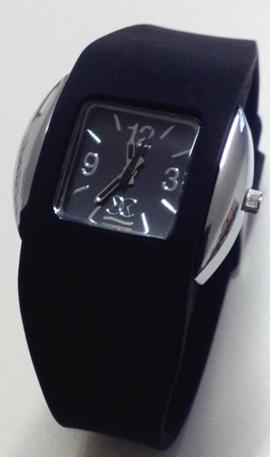 Overclocks Gent Round Large Black ***special Price*** (OCROUYL04) Men's Watch_main