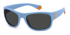 Polaroid Unisex Sunglasses (PLD 8064_S_MVU-M9_54)