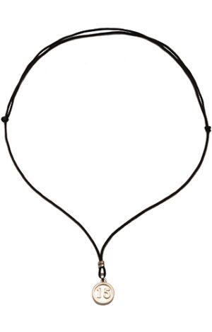 Qabala Collana Argento & Zirconi - Numero 15 (QPP115) Unisex JEWELRY_main