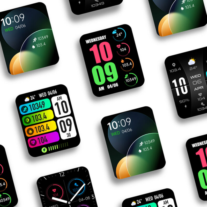 Radiant Unisex Smartwatch (RAS10401DF) - Image 5