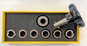 Apricasse Per Fondi Rx. 7 Tasselli + Pomolo - Watch Cases Opener. 7 Dowels + Knob (RR2021B)  Watch_main