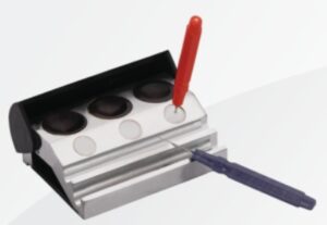 Portaolio 3 Posti + Portaoliatori - 3-slot Oil Holder + Oil Applicators (RR949)  Watch_main