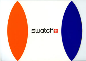 Swatch Gift Box (21x25 - Blue/orange) 20 Pcs. (SBOX1)  Watch_main