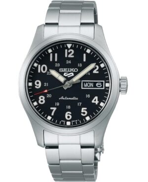 SEIKO 5 SPORTS AUTOMATIC DAY & DATE - BLACK (SRPJ81K1)