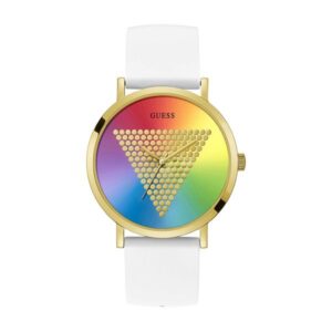 Guess Mens Watch (W1161g5) - Logo Silicone