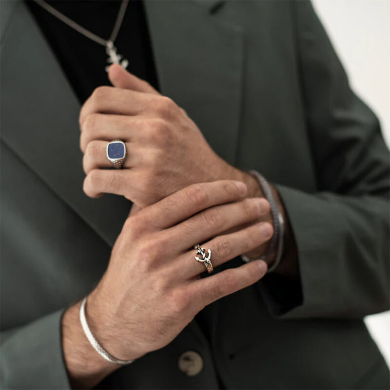 Albert M. Jewels Men's Ring (WSOX00482-S-24) - Image 3