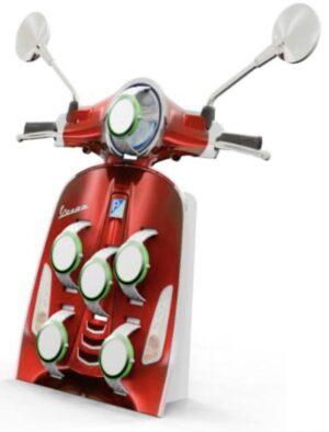 Vespa Display (l 45 Cm H 51 Cm P 5 Cm) (X_VA-POP-DISPLAY-04-06)  Watch_main