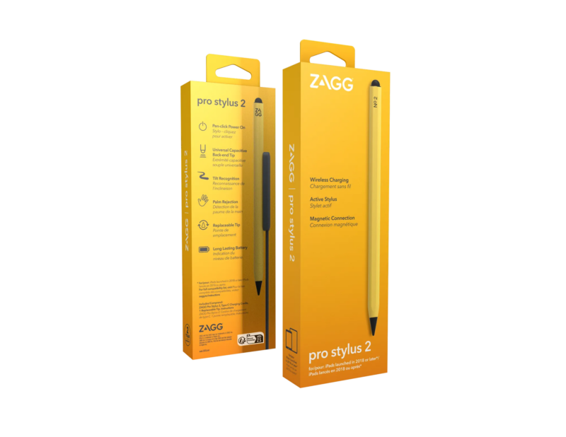 ZAGG-Pro Stylus 2-Universal Stylus-Yellow- Wirelessly charged (109912137)