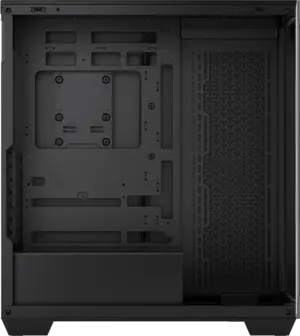 3500X Tempered Glass Black Mid-Tower PC Case; 2x 3.5'' |  2x 2.5'' Drive Bays; Up to 360mm Radiator compatible (CC-9011276-WW)