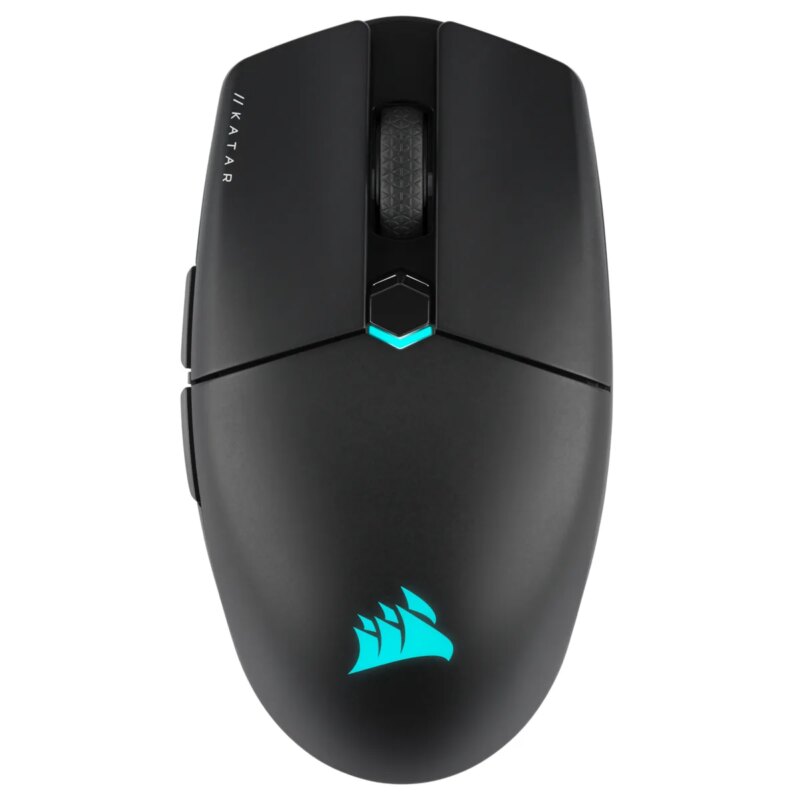 Corsair KATAR ELITE Wireless Ultra-Light Gaming Mouse; 26000 DPI; Black. (CH-931C111-AP)