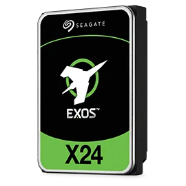 Seagate Exos X24 ST16000NM002H 16TB HDD; 3.5''; 6GB/s SATA SED Model Fast Format 4Kn/512e; RPM 7200; 5 Year Limited Warranty (ST16000NM002H)