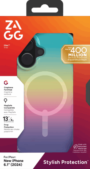 ZAGG Cases Milan Snap Apple iP16  Iridescent (702315110)