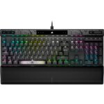 Corsair K70 MAX RGB Magnetic-Mechanical Gaming Keyboard; Adjustable CORSAIR MGX Switches; Steel Gray (CH-910961G-NA)