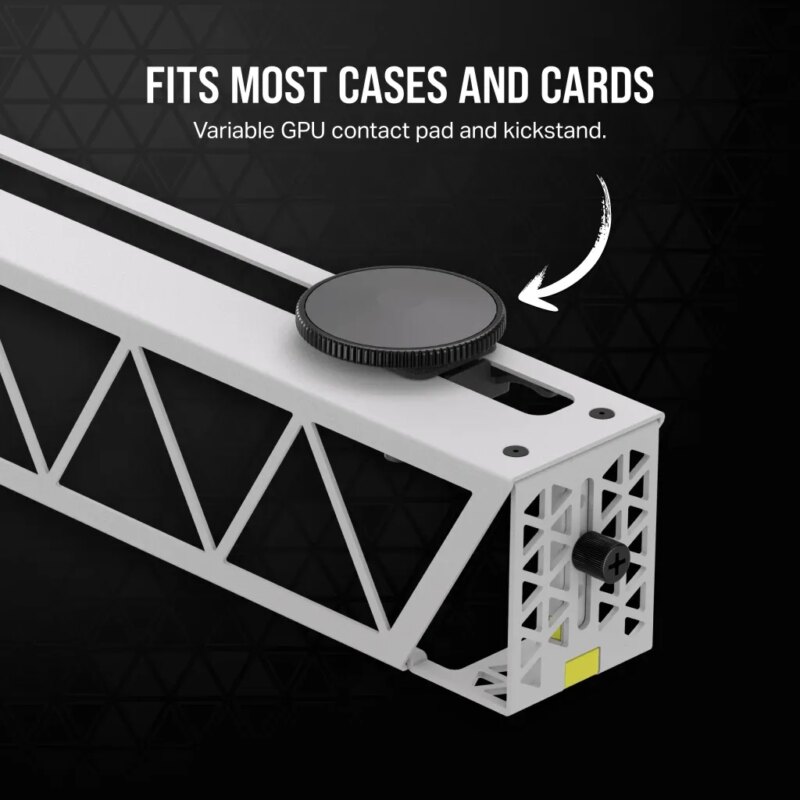 GPU Anti-Sag Bracket; White (CC-8900684)