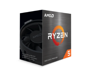 AMD Ryzen 5 5600x 7nm SKT AM4 CPU; 6 Core/12 Thread Base Clock 3.7GHz; Max Boost Clock 4.6GHz 35 MB Cache; Includes Wraith Spire (100-100000065BOX)
