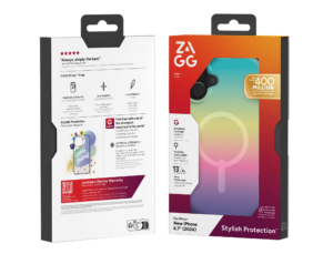 ZAGG Cases Milan Snap Apple iP16 Plus  Iridescent (702315111)