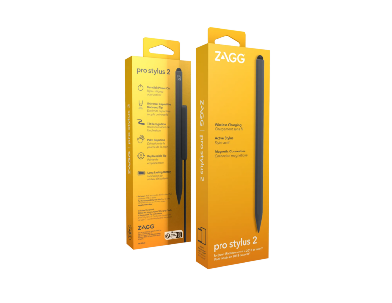 ZAGG-Pro Stylus 2-Universal Stylus-Grey-Intl- Wirelessly charged (109912139) - Image 2