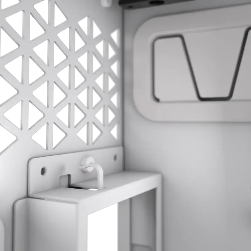 6500X RGB Mid-Tower White Dual Chamber PC Case; 2x 3.5'' |  2x 2.5'' Drive Bays; 360mm Radiator compatible; 3x 120mm fan incl (CC-9011270-WW) - Image 6