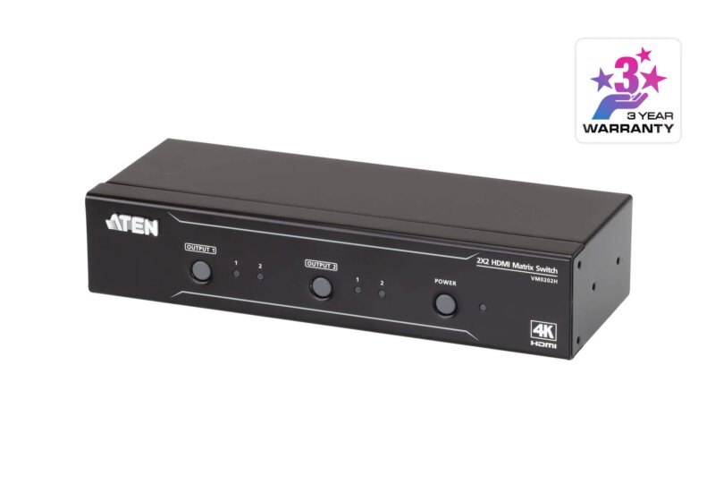 ATEN 2x2 HDMI Matrix Switch (VM0202H)