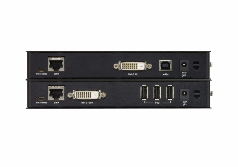 ATEN USB 2.0 DVI HDBaseT KVM Extender EX.USB/W/(US/EU/OUT) ADP.(100m). (CE610A) - Image 4