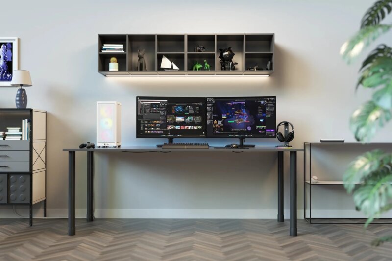iCUE 2000D RGB AIRFLOW White Mini-ITX PC Case; 3x 2.5'' Drive Bays; Up to 360mm Radiator compatible; 2x 120mm fan incl (CC-9011247-WW) - Image 9