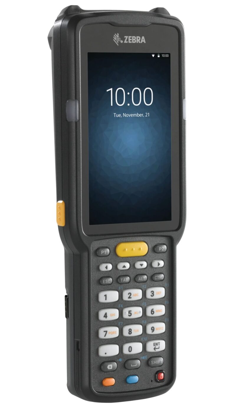 Brick Straight Shooter; 802.11 a/b/g/n/ac; Bluetooth; 2D Imager SE485x Long Range; Camera; 4.0'' display; 38 Key; Extended Capac (MC330L-SG3EG4RW) - Image 2