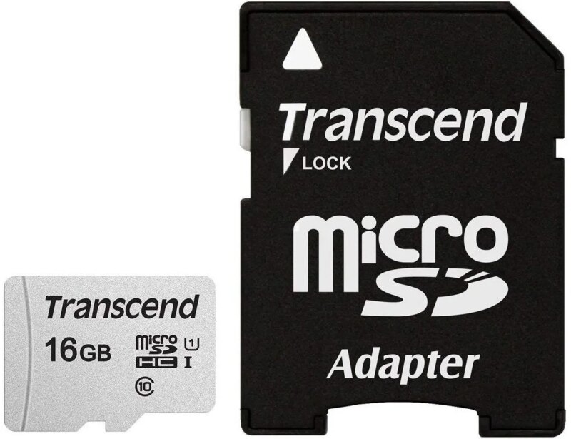 TRANSCEND 300S 16GB MICRO SD UHS-I U1 CLASS 10 READ 95 MB/S WRITE 45MB/S WITH SD ADAPTOR (TS16GUSD300S-A) - Image 3