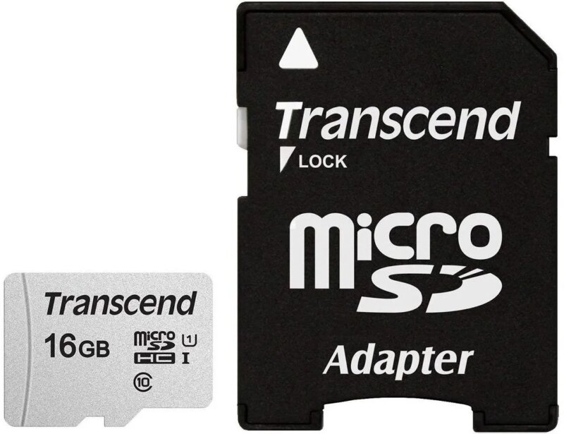 TRANSCEND 300S 16GB MICRO SD UHS-I U1 CLASS 10 READ 95 MB/S WRITE 45MB/S WITH SD ADAPTOR (TS16GUSD300S-A) - Image 4