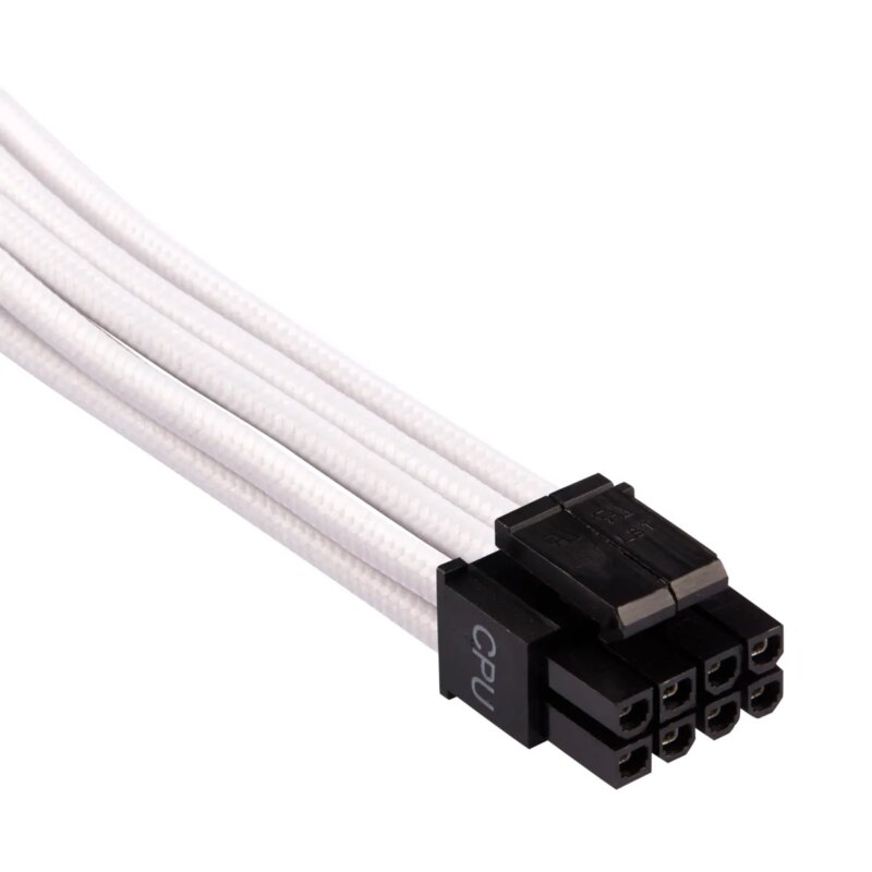 Corsair Premium Individually Sleeved White PSU Cable Kit Starter Package (CP-8920217)