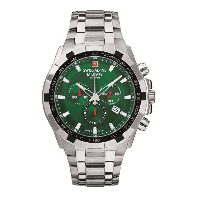 Swiss Alpine Military 7043.9134SAM Mens Watch Chronograph