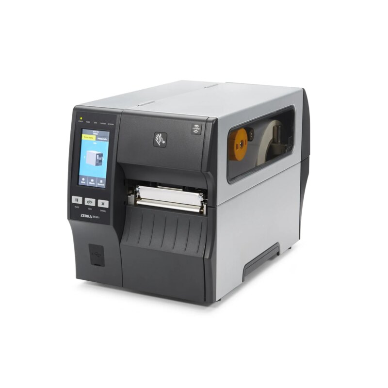 TT Printer ZT411; 4''; 203 dpi; Euro and UK cord; Serial; USB; 10/100 Ethernet; Bluetooth 4.1/MFi; USB Host; EZPL (ZT41142-T0E0000Z) - Image 3